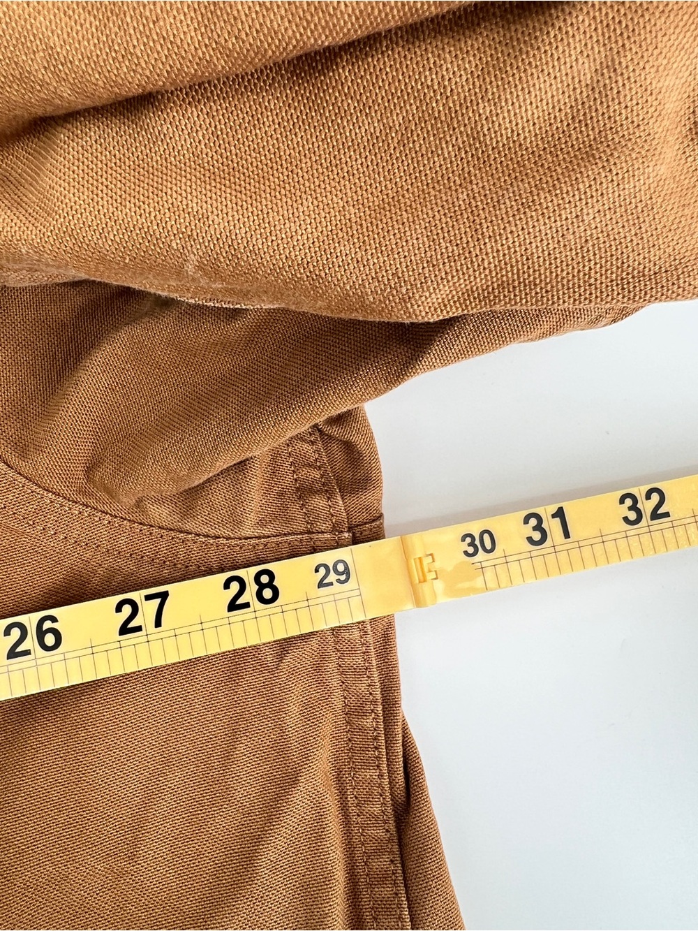 Carhartt Men's Tan Rugged Flex Shirt Jacket - Picture 8 of 9